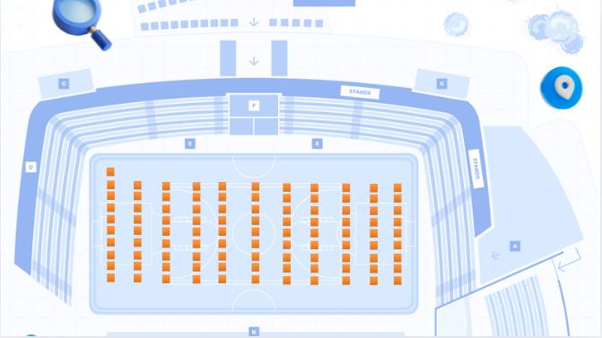 Mapa de stands